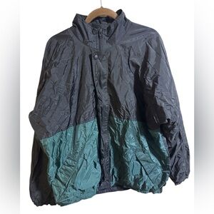 Sun Mountain Sports Windbreaker Jacket Black/Green XL